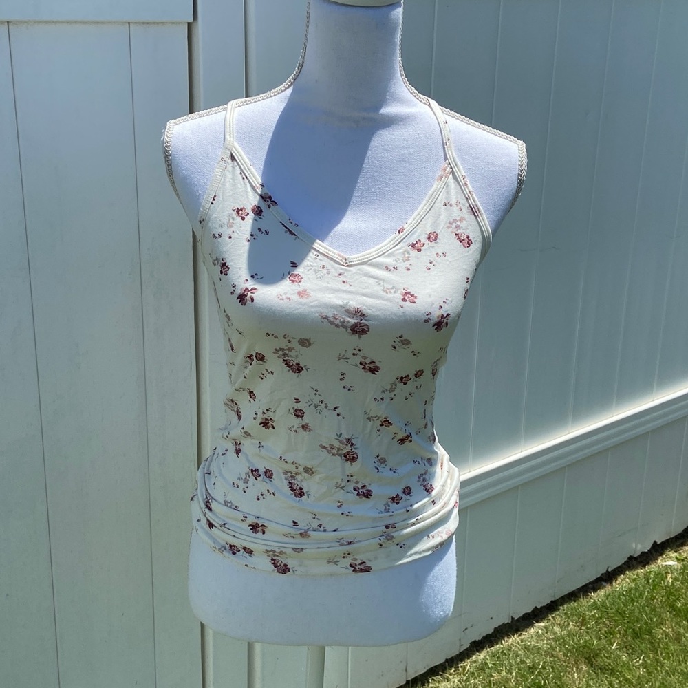 NWOT Garage Floral Tank Top